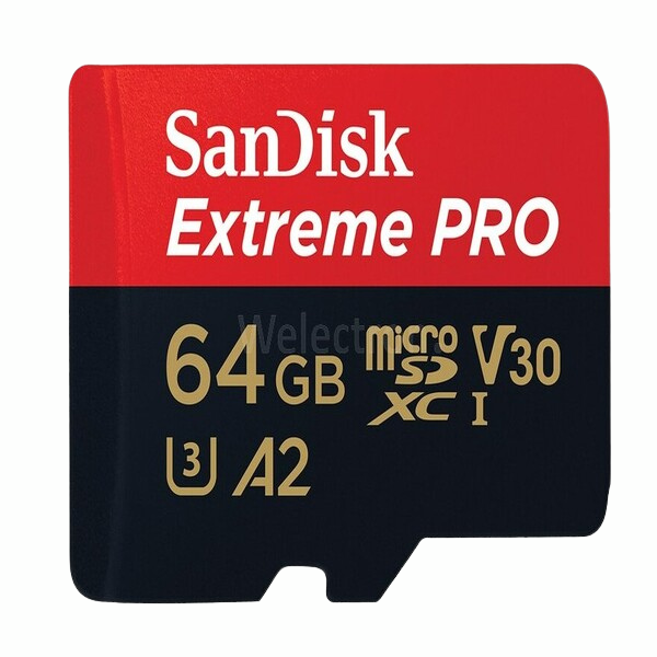 SanDisk SDSQXCU-064G-GN6MA Extreme Pro microSD Speicherkarte 64 GB (200 MB/s)
